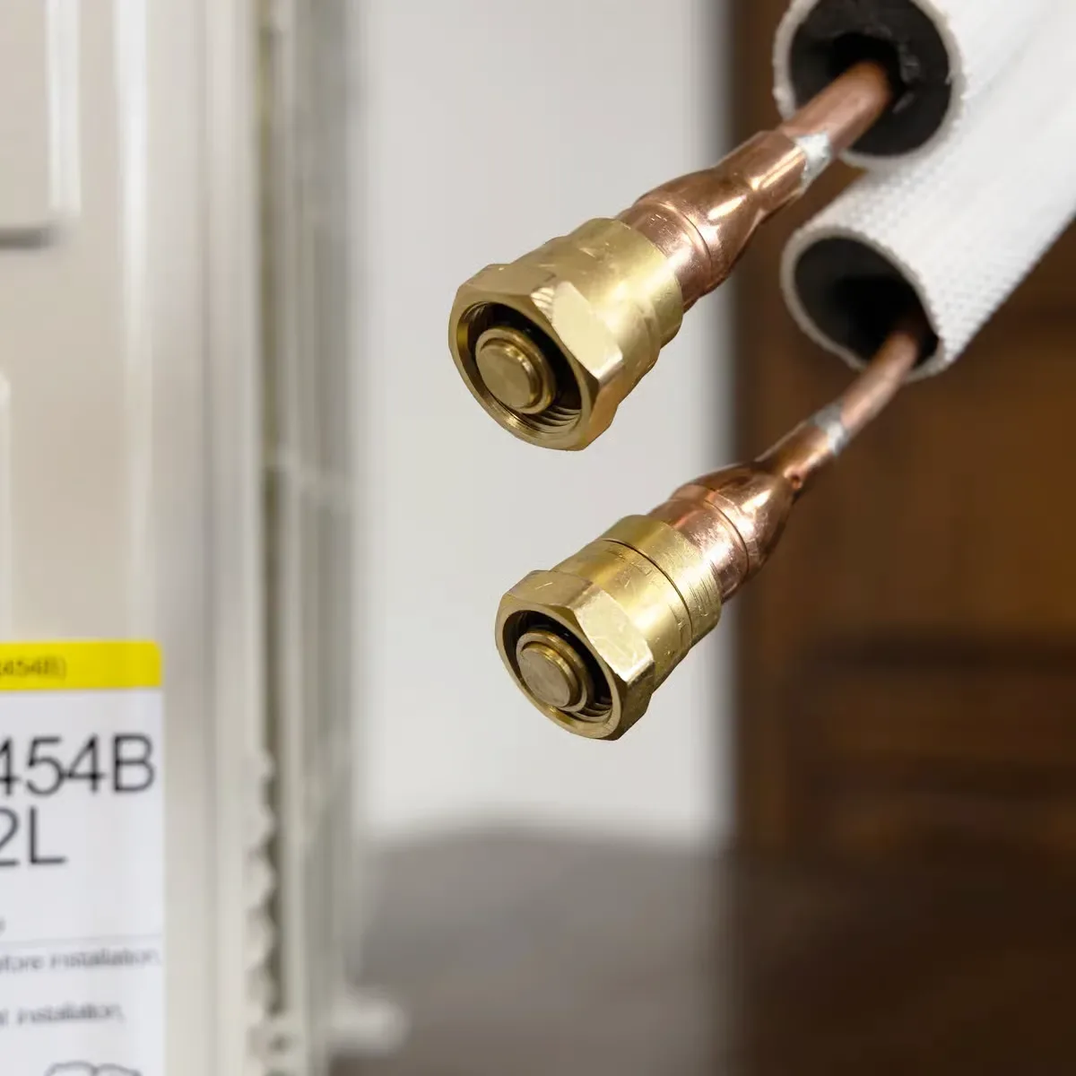 Sealed line-set fittings